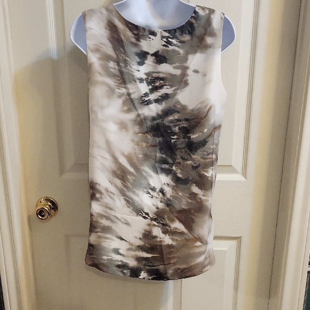 Iris Setlakwe Brown Sleeveless Tank Top - Picture 3 of 5